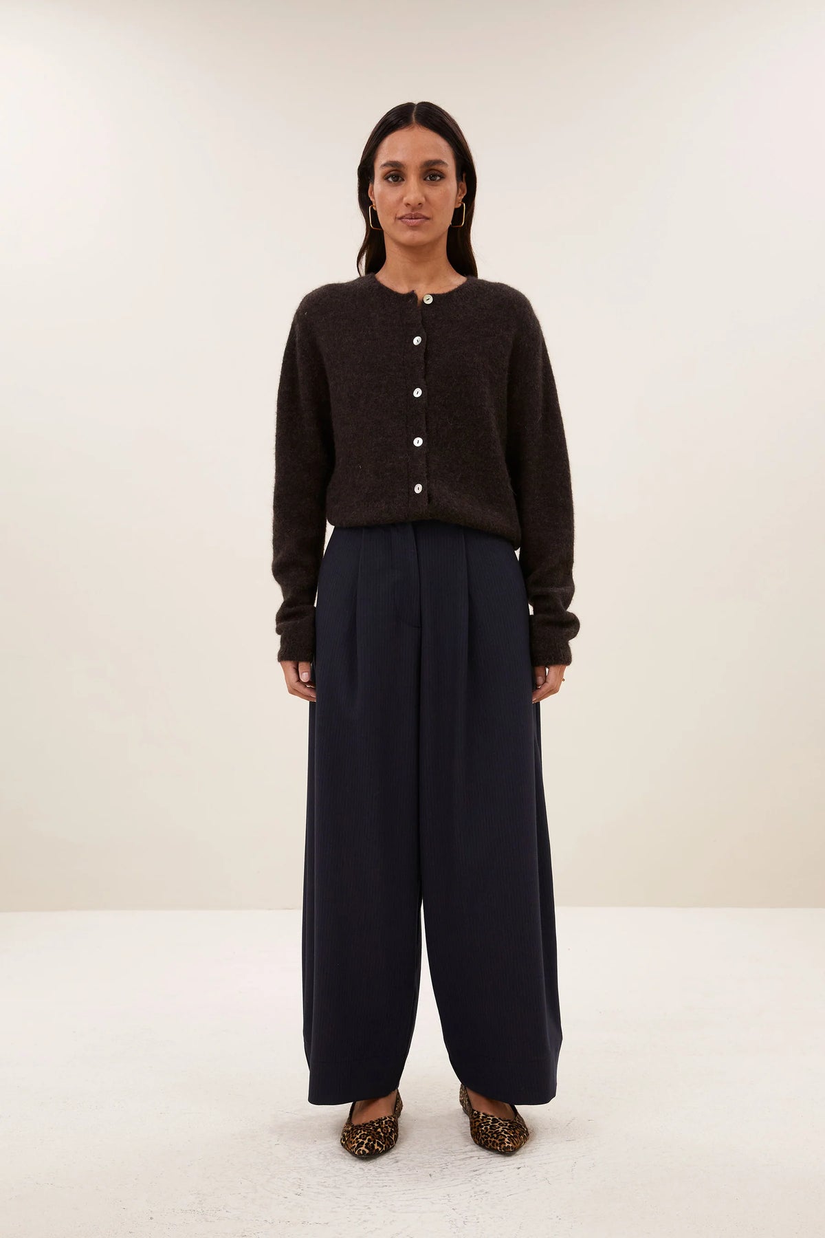 BY-BAR BY-BAR CLEO CARDIGAN bruin
