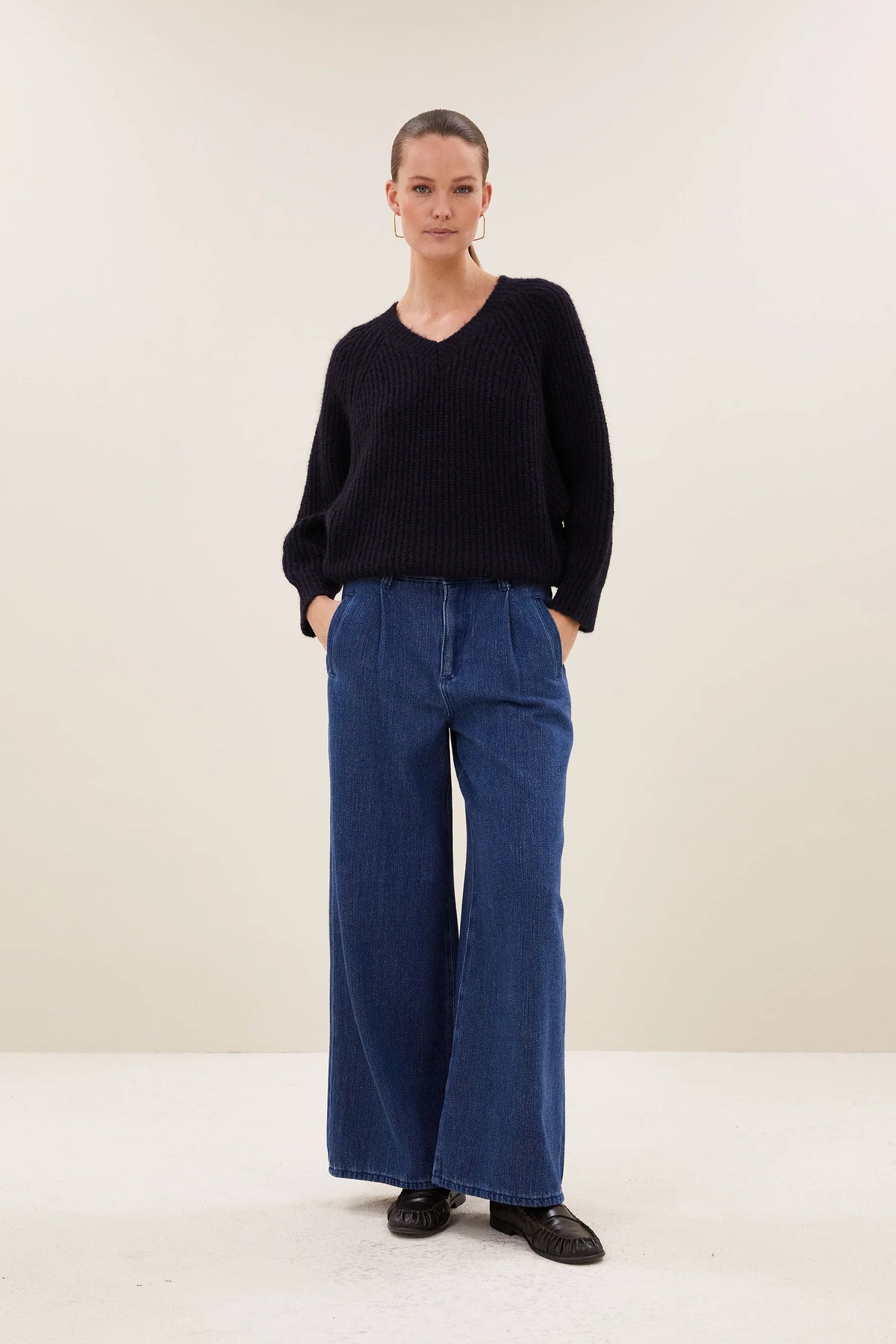 BY-BAR BY-BAR LUNE PULLOVER marine