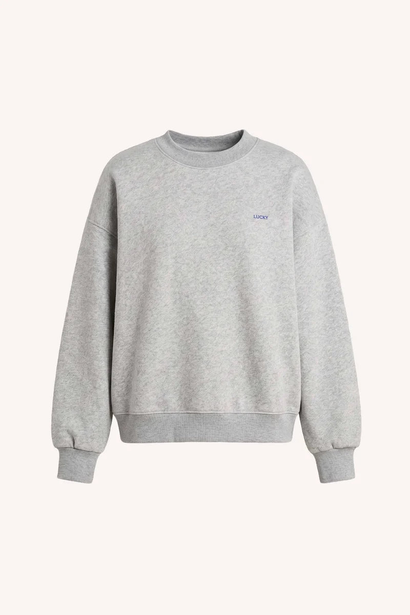 BY-BAR BY-BAR MIMI SWEATER middengrijs