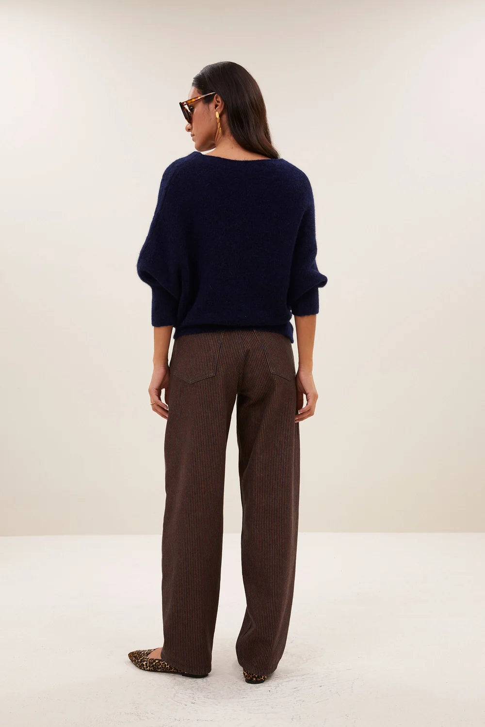 BY-BAR BY-BAR LEW STRIPE JEANS bruin