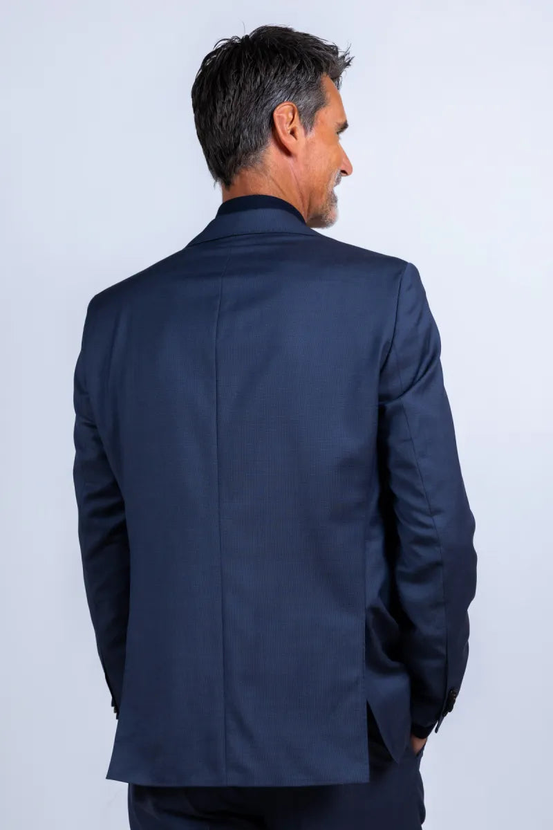 GROSS GROSS Steven-50092S0 Colbert met knopen - French blue