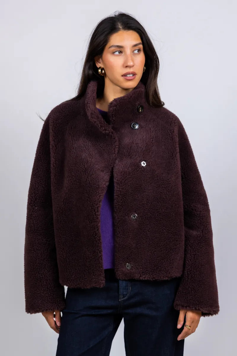 STUDIO AR STUDIO AR MALLOW TEDDY burgundy