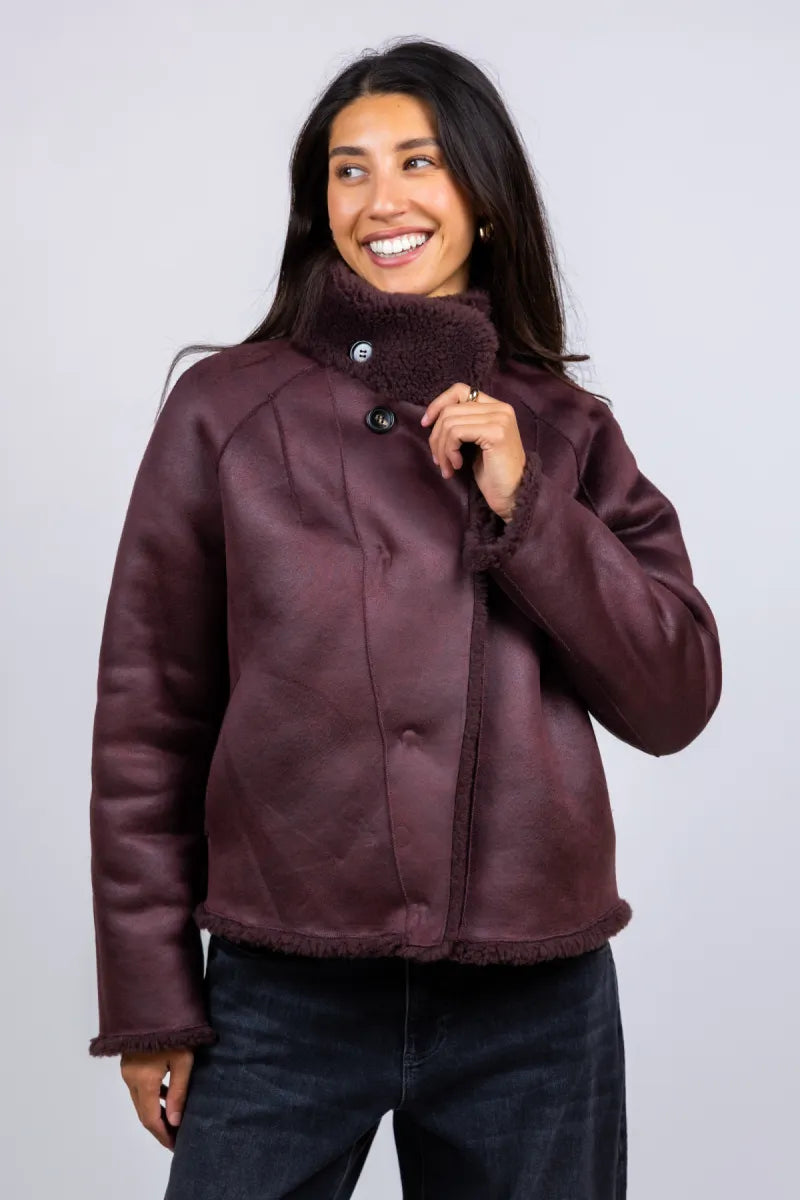 STUDIO AR STUDIO AR MALLOW TEDDY burgundy