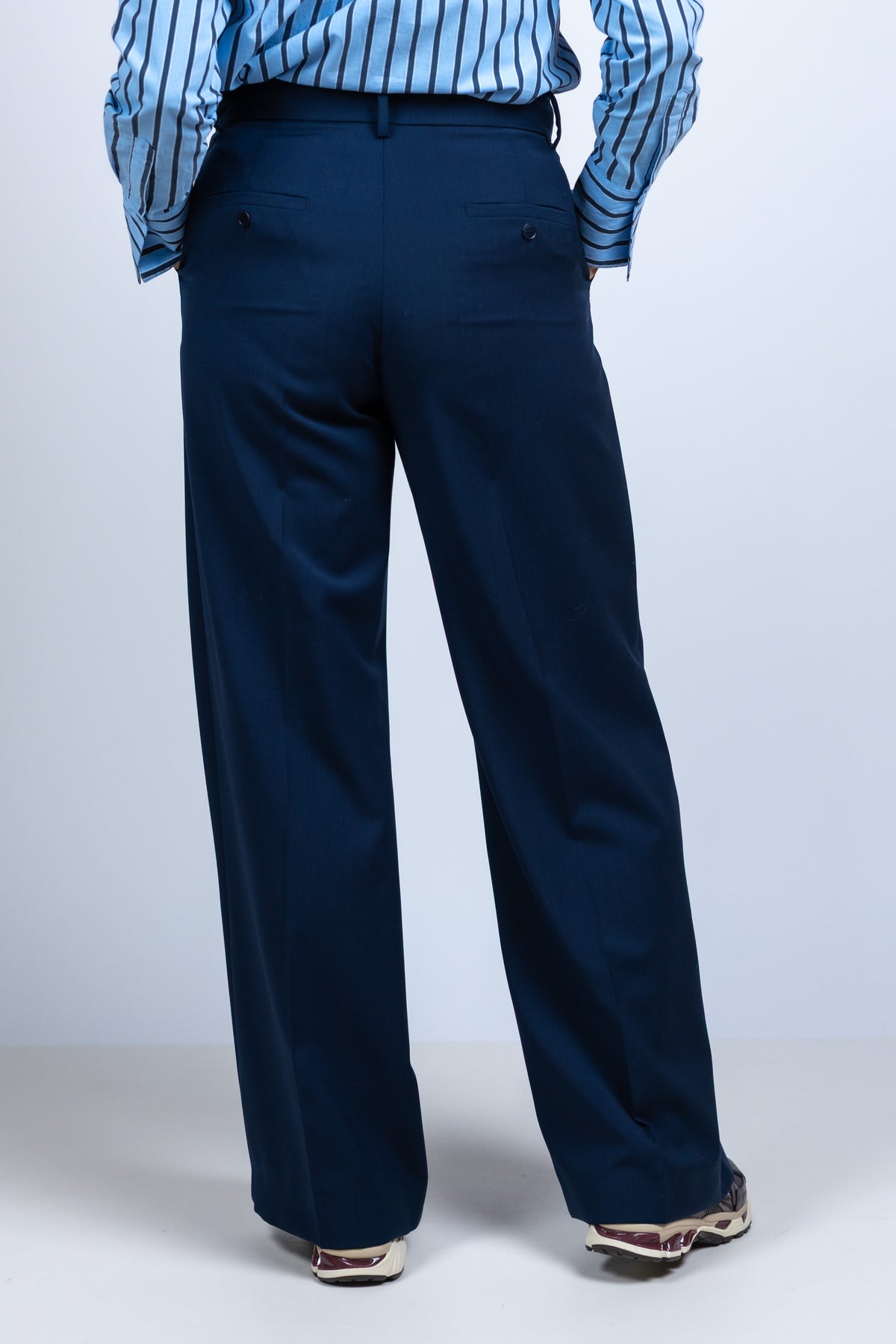 WEEKEND BY MAX MARA WEEKEND BY MAX MARA VISIVO Wijde pantalon - Marine