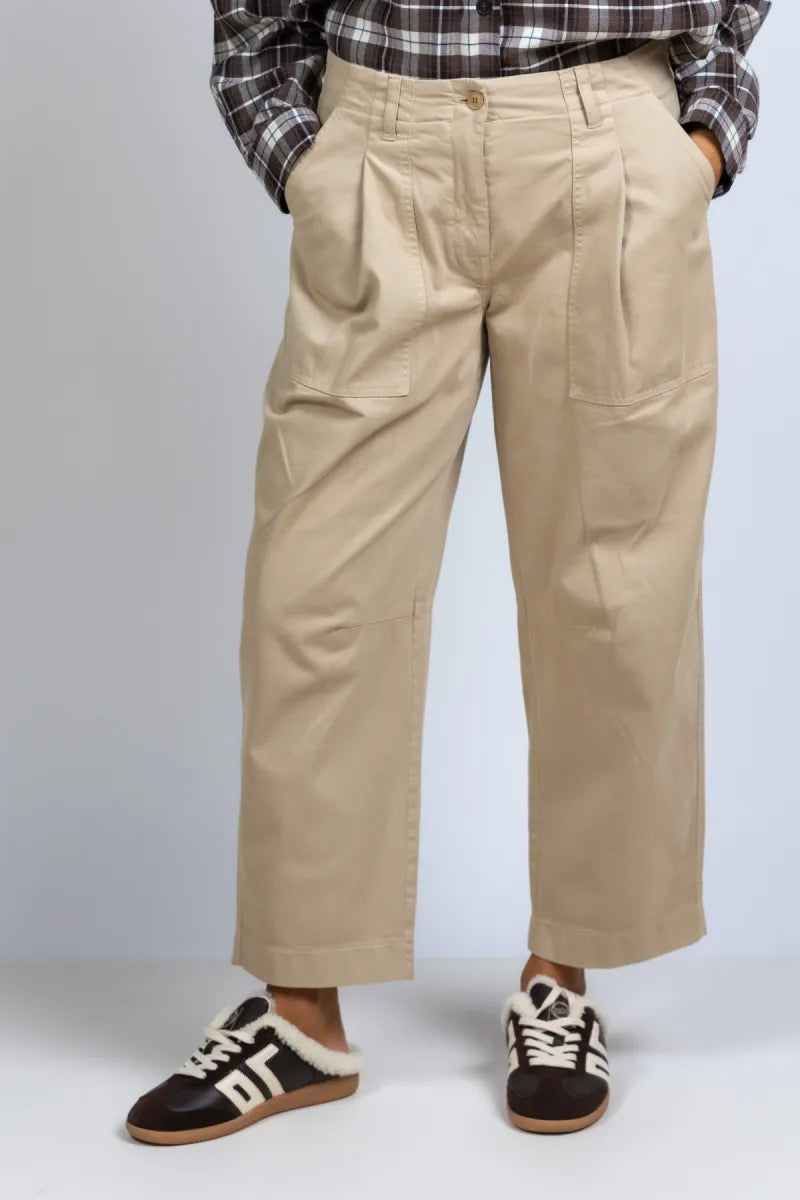CAMBIO CAMBIO 7667-X229.01 Broek met zakken - Zand