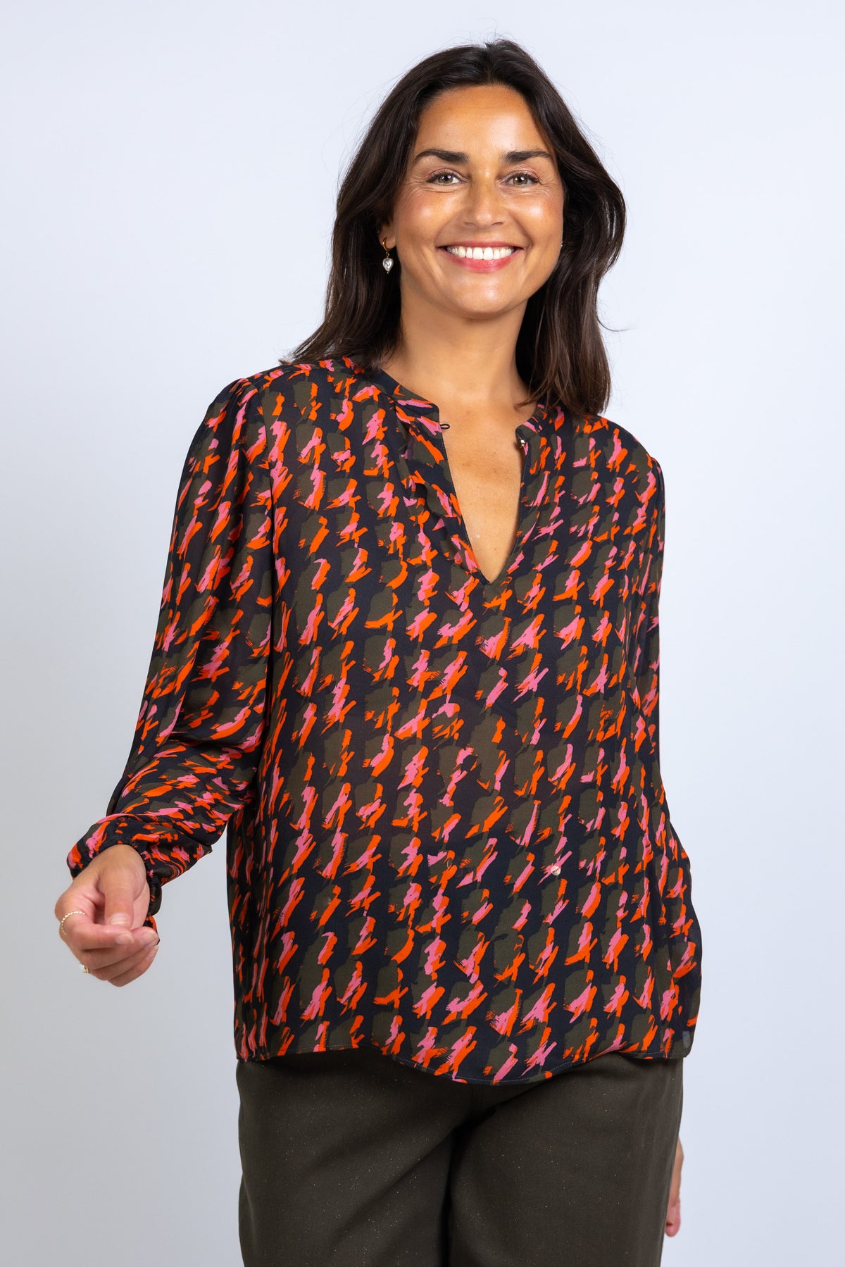 MARCCAIN COLLECTIE MARCCAIN COLLECTIE BC.51.36 W20 olijfgroen