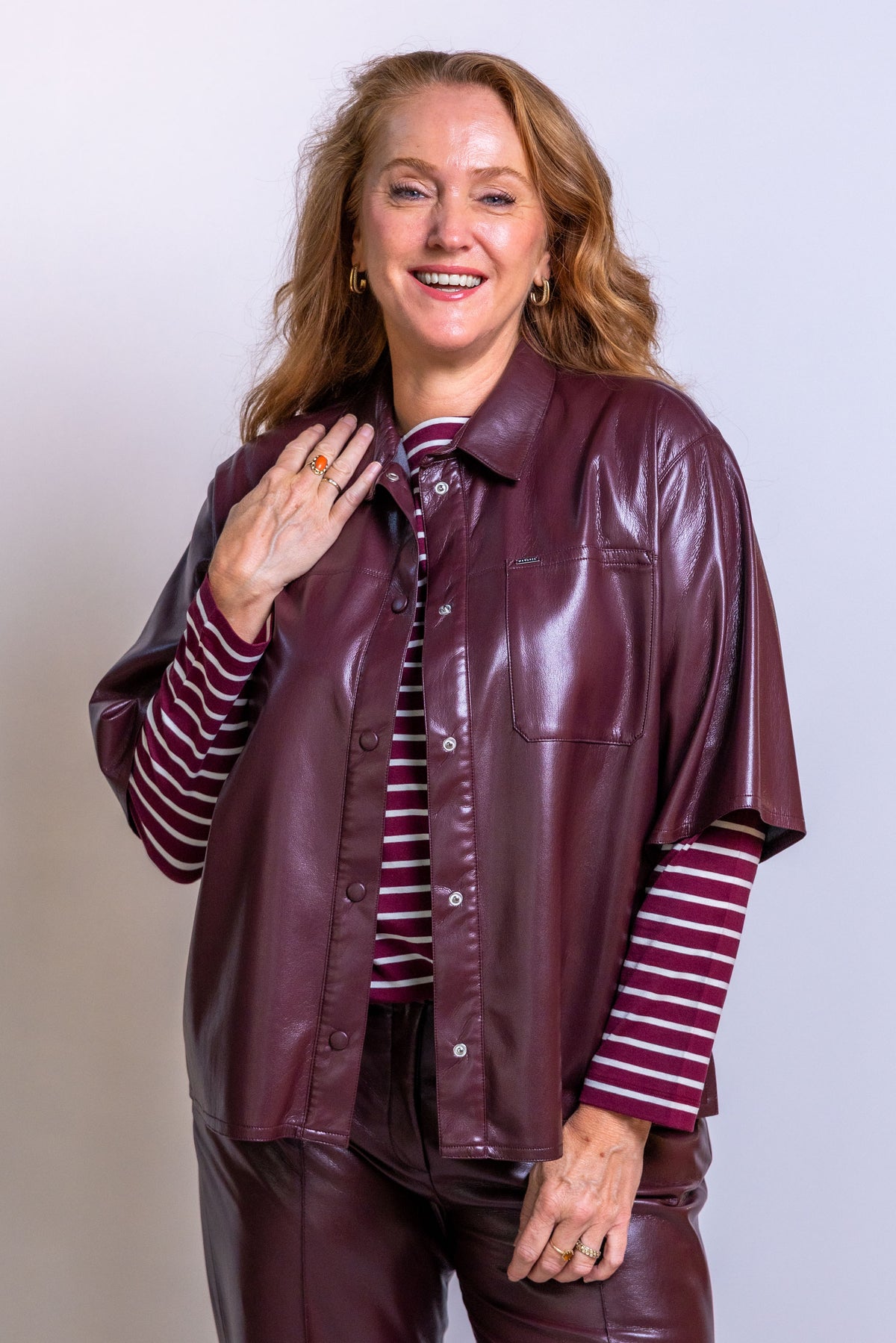 XANDRES GOLD XANDRES GOLD X-HORRIS burgundy