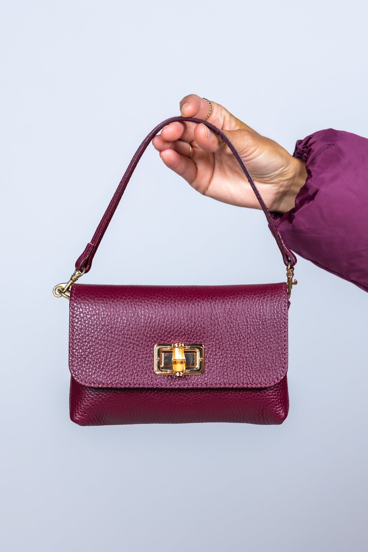 COMUNQUE COMUNQUE BAMBOO donkerbordeaux