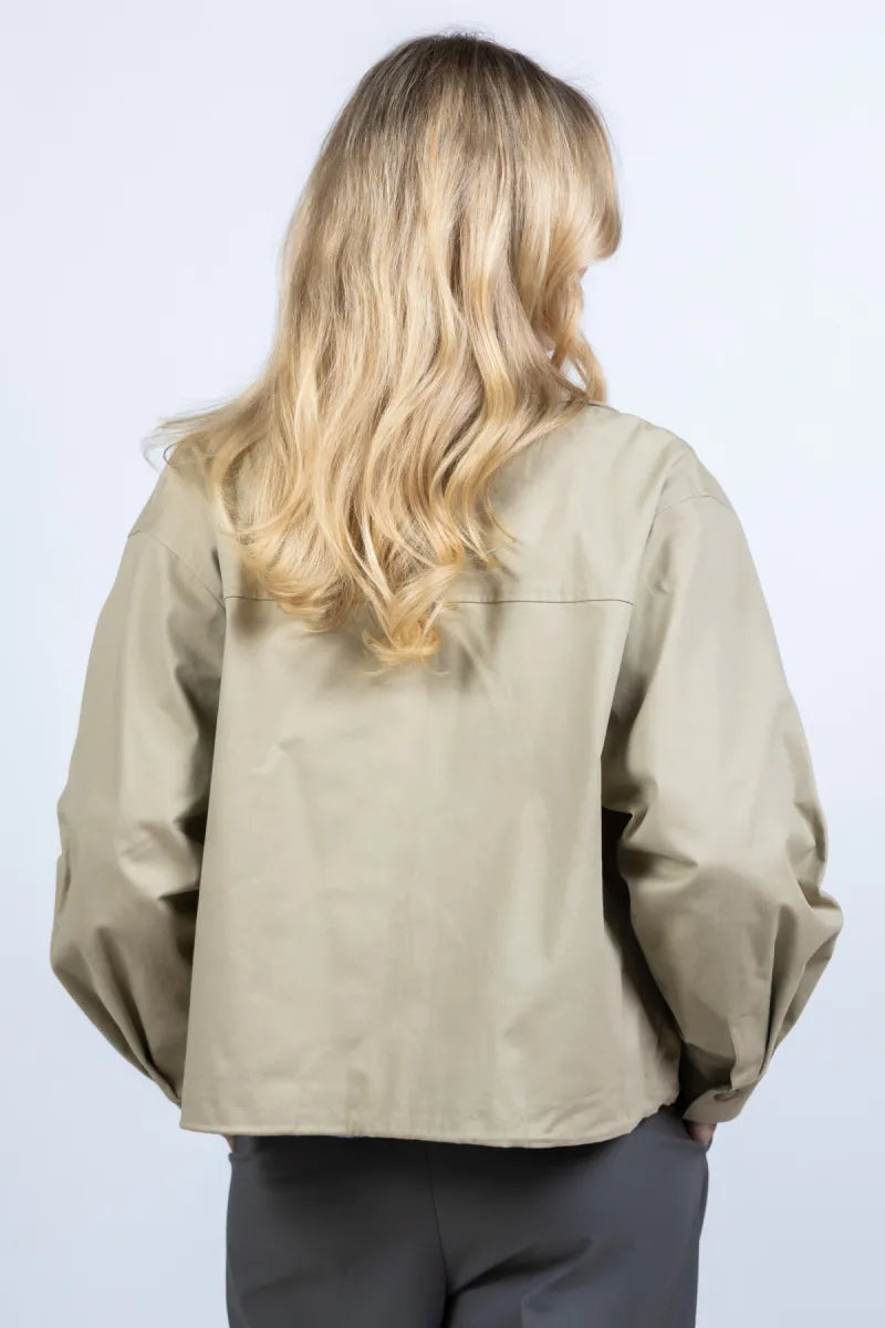 MODSTROM MODSTROM UMA JACKET Jasje met knopen - Beige