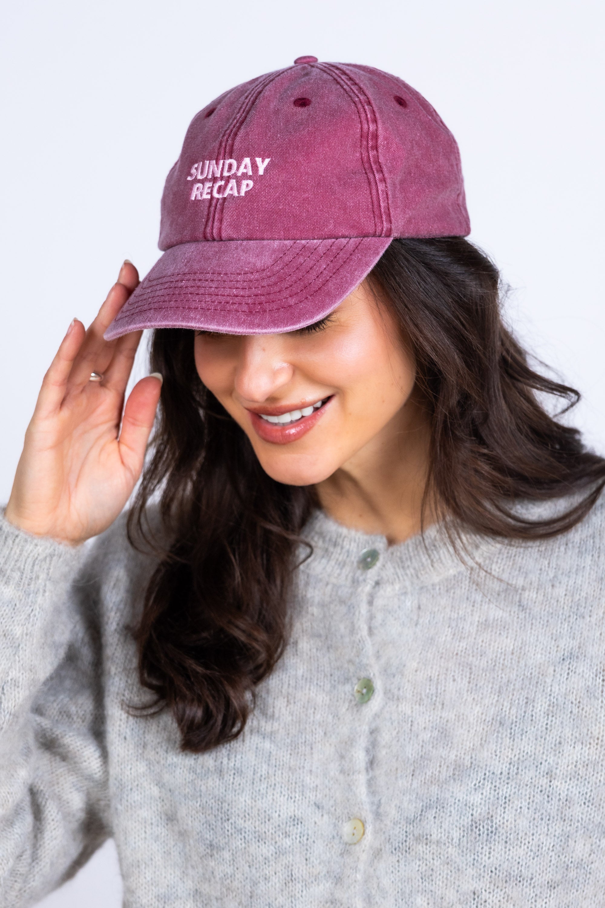 Pet met tekst - Burgundy