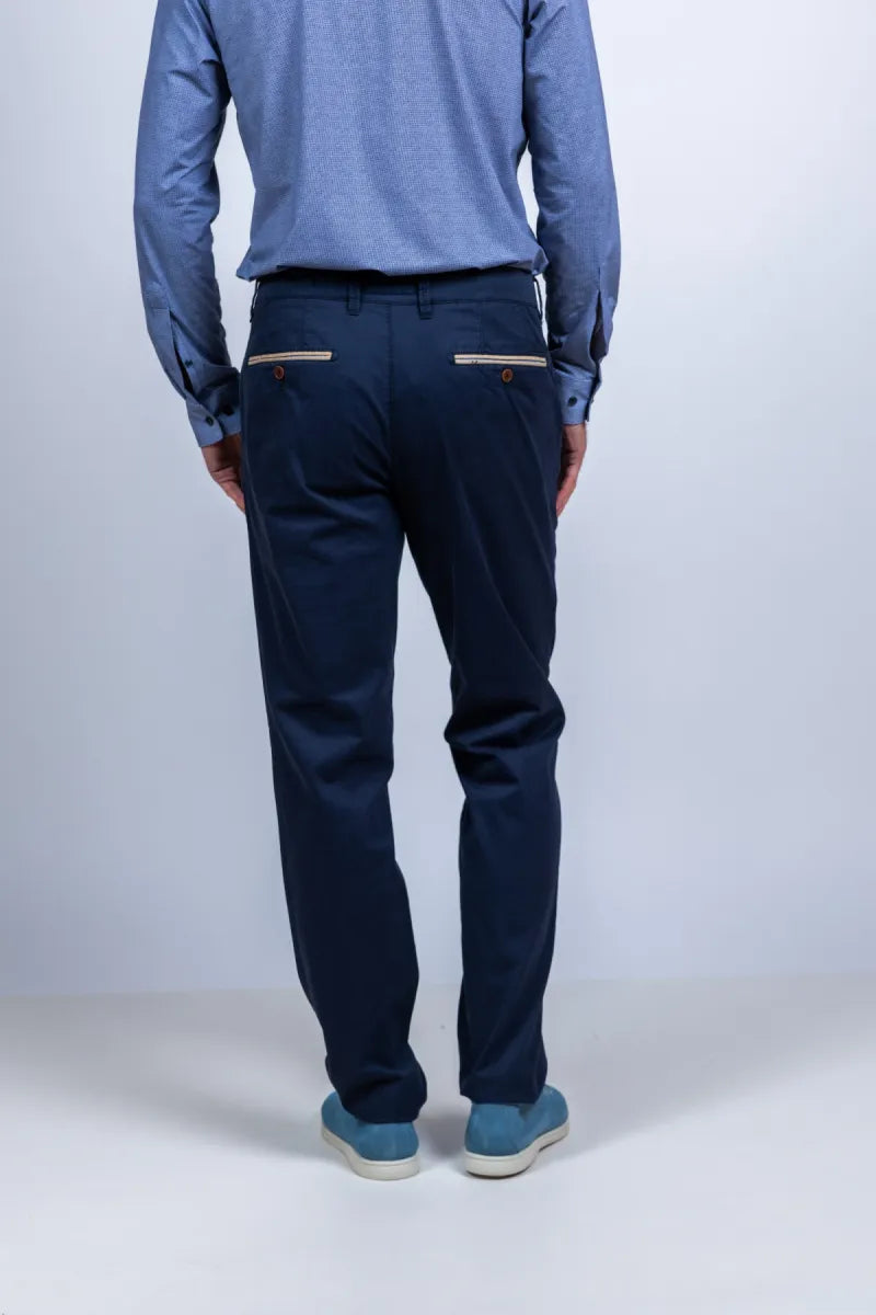 GARDEUR HEREN GARDEUR HEREN BENNY-3-412941 Chino - Marine