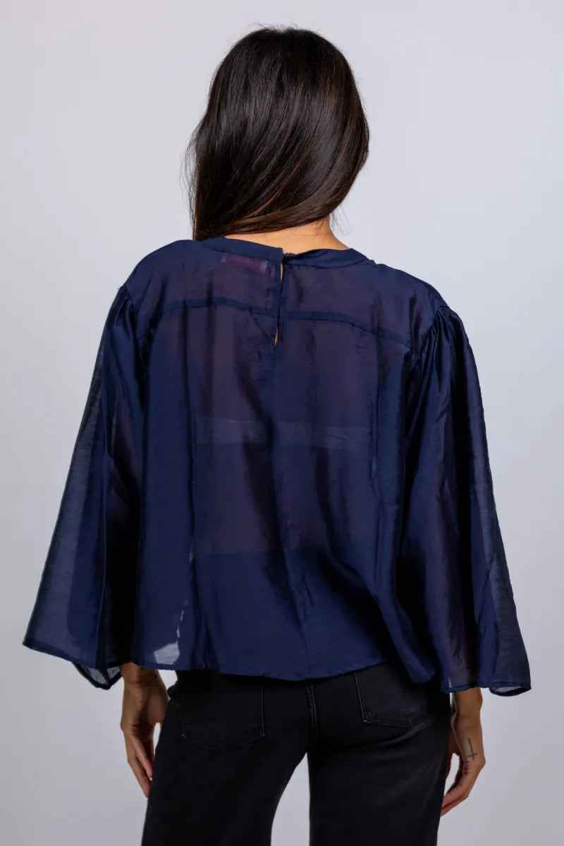 STUDIO CLIQUE STUDIO CLIQUE IZA Blouse met wijde mouwen - Marine