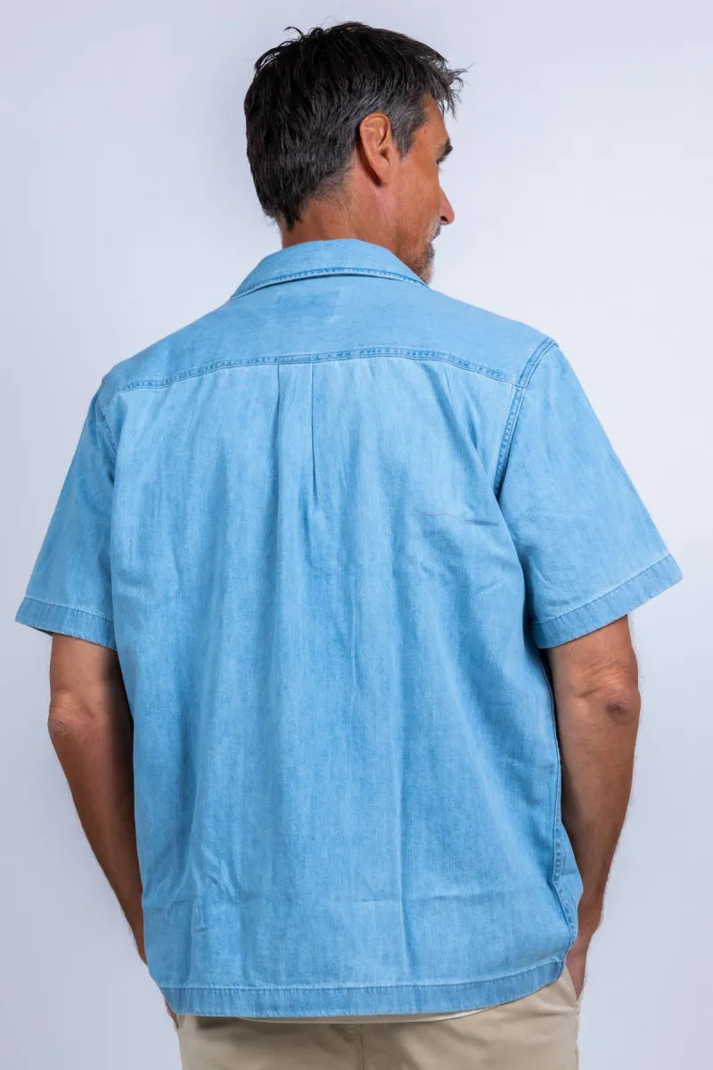 LES DEUX H LES DEUX H 1001503 Shirt met korte mouwen - Licht jeans