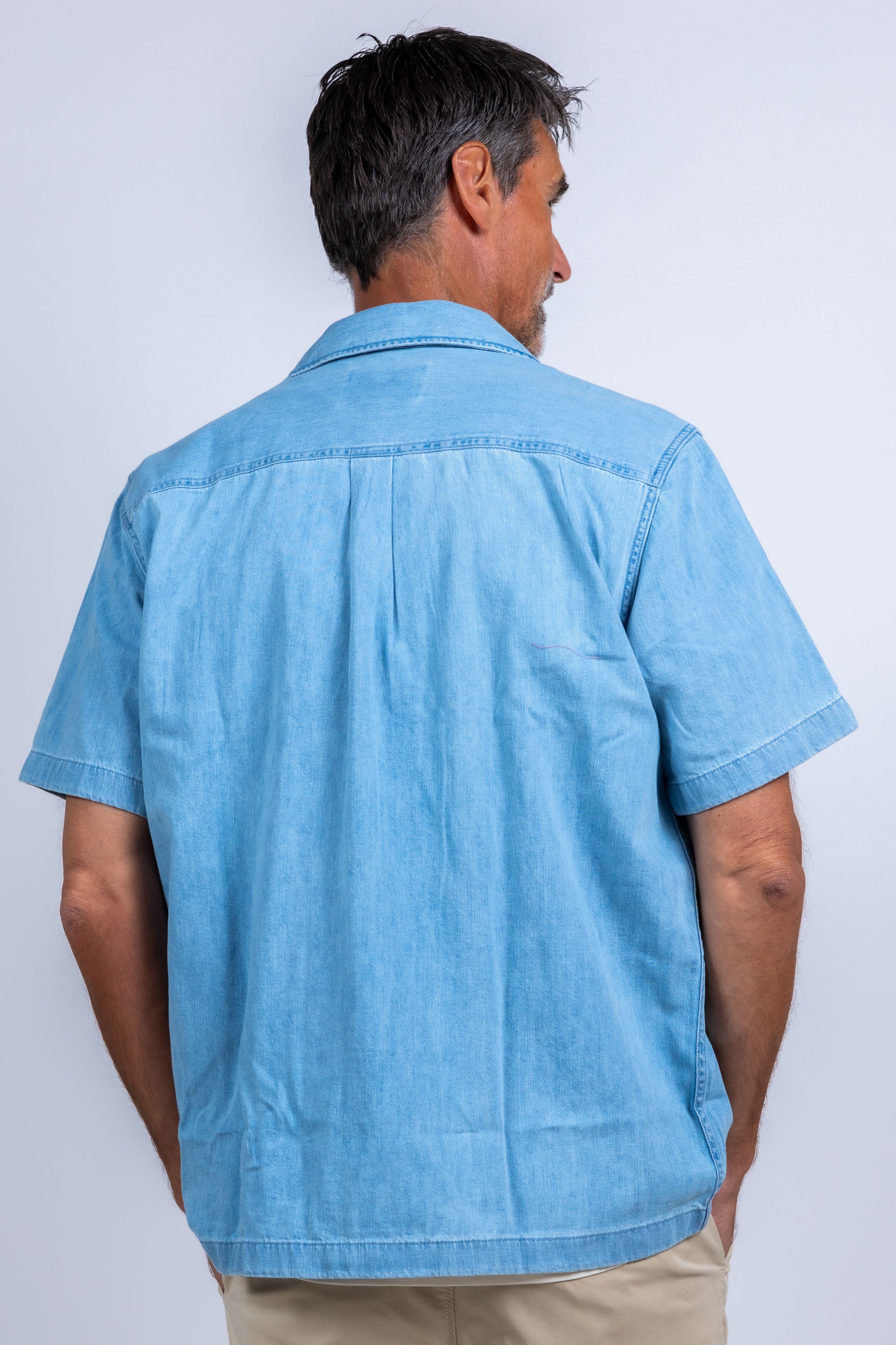 Shirt met korte mouwen - Licht jeans