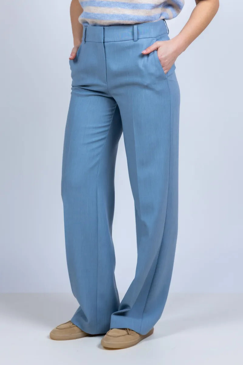 SELECTED SELECTED RITA 16094206 Wijde pantalon - Bleu