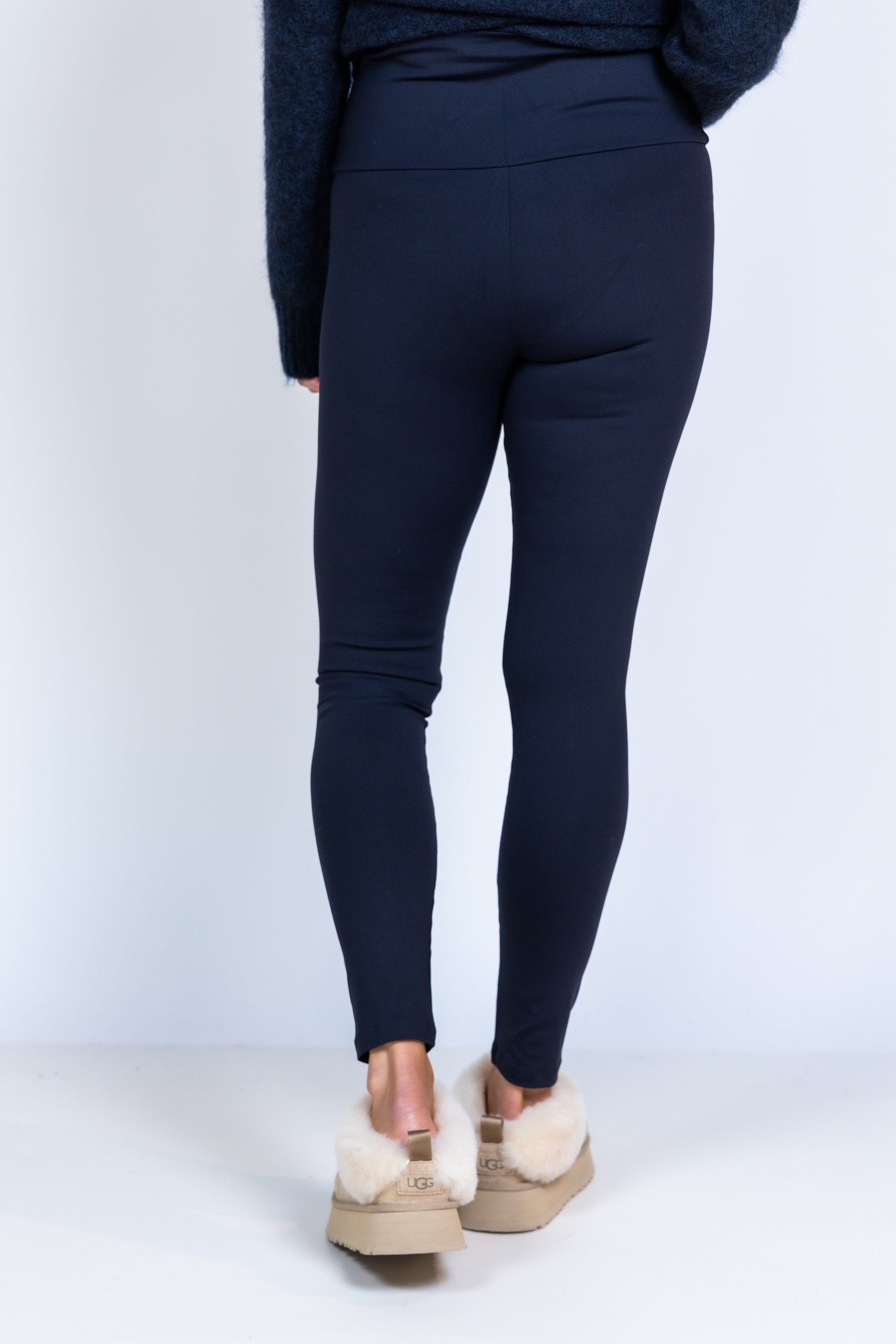 Legging met hoge taille - Zwart