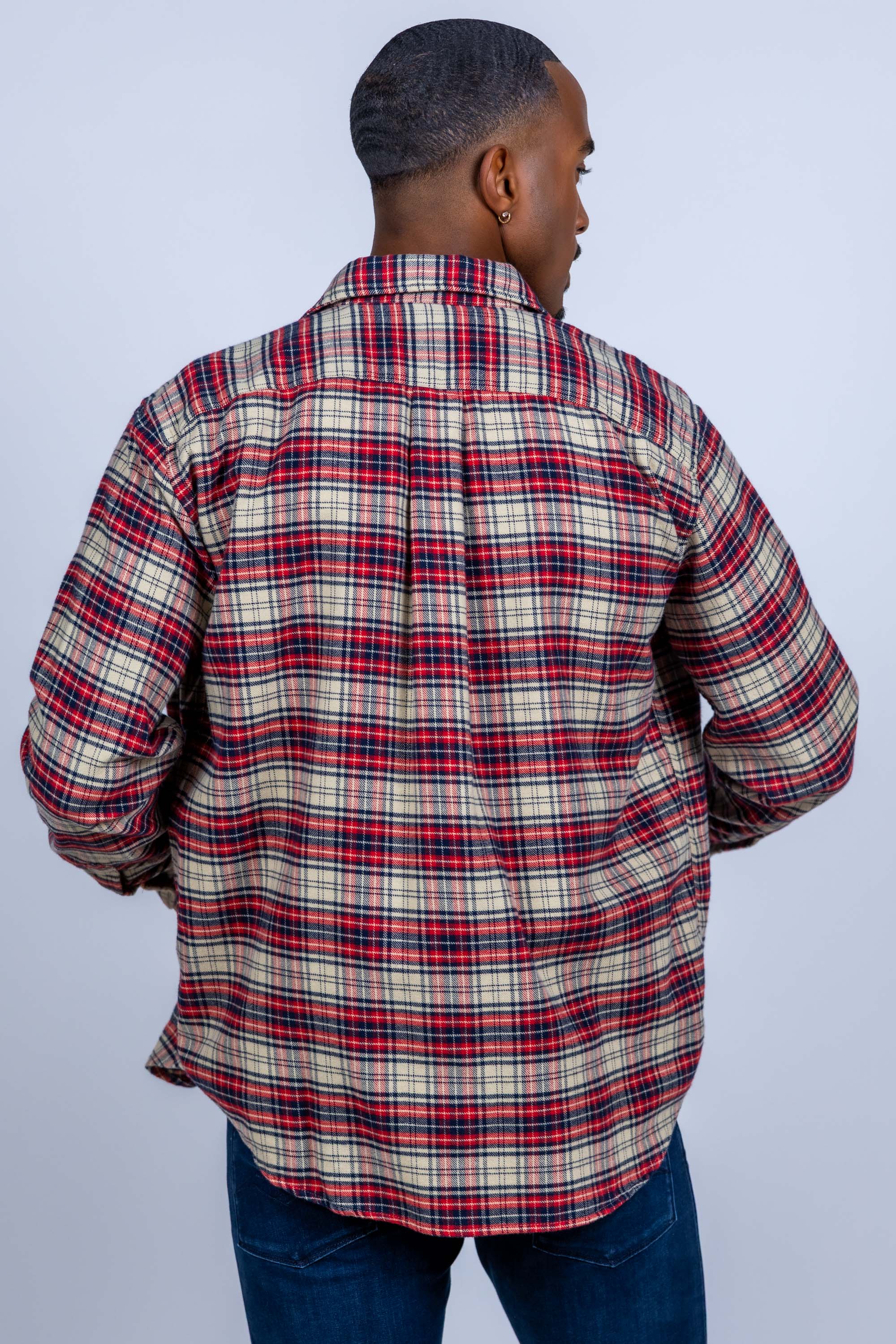 Shirt met ruit - Rood