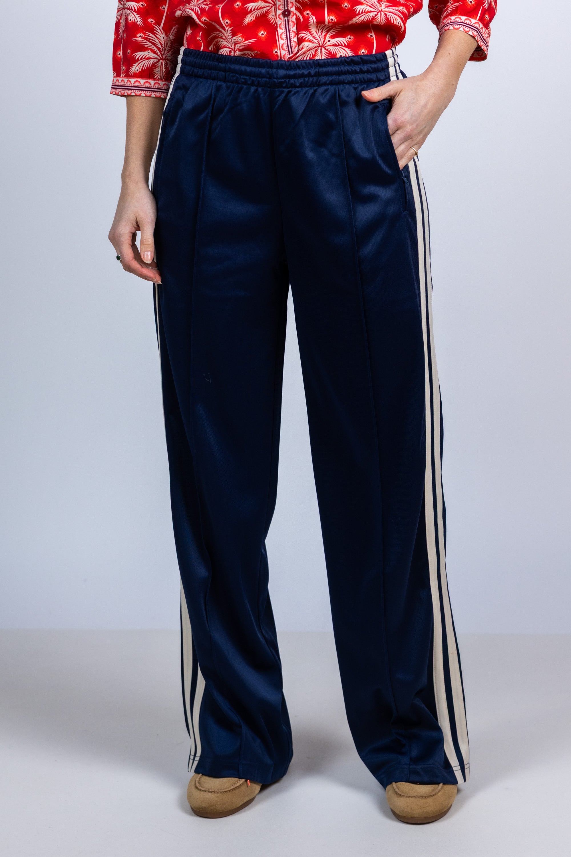 Broek met strepen - Marine