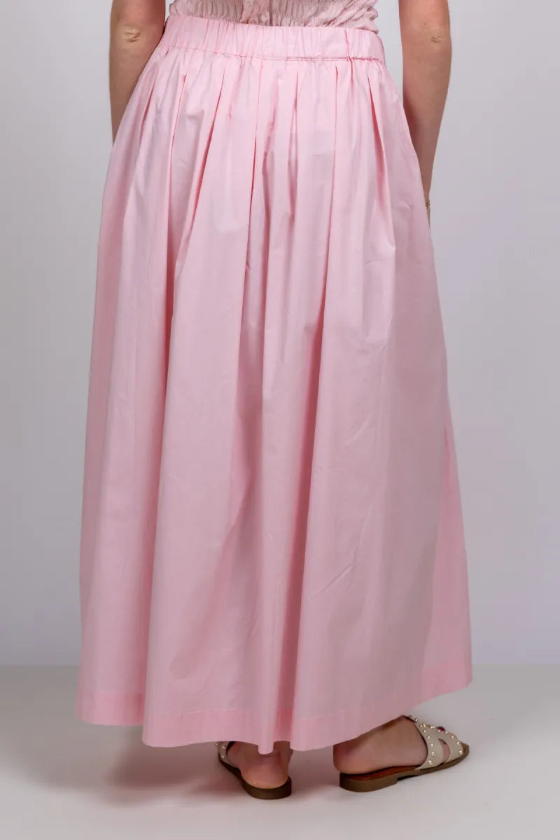 OBJECT OBJECT PAIGE SKIRT Rok met plooien - Roze