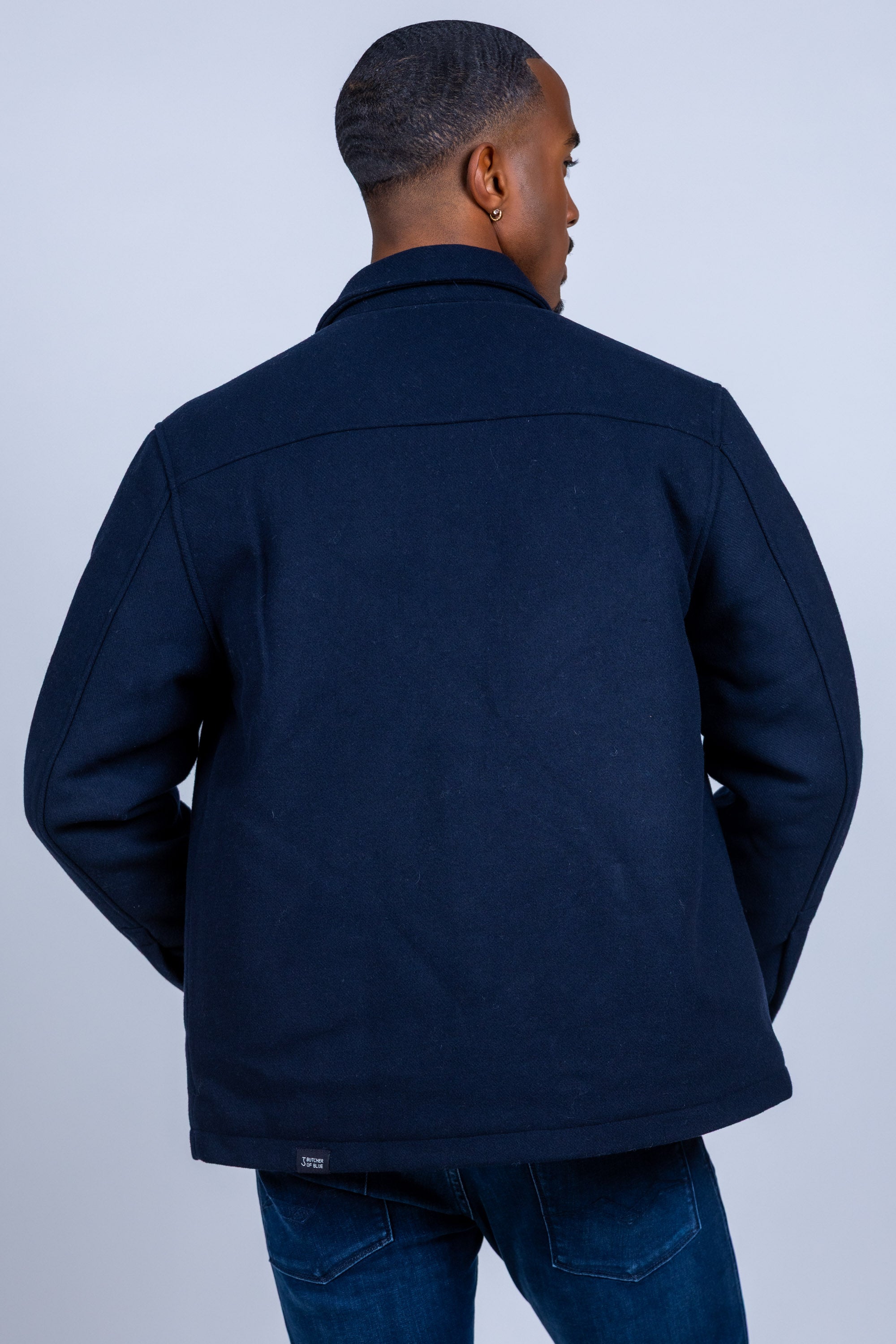 Jasje met knopen - Marine