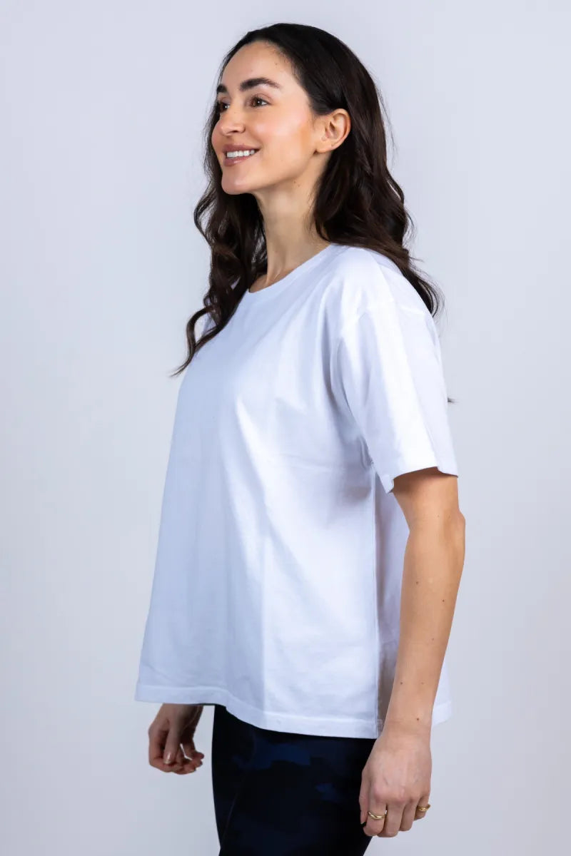 AMERICAN VINTAGE AMERICAN VINTAGE FIZ 02A T-shirt met ronde hals - Wit