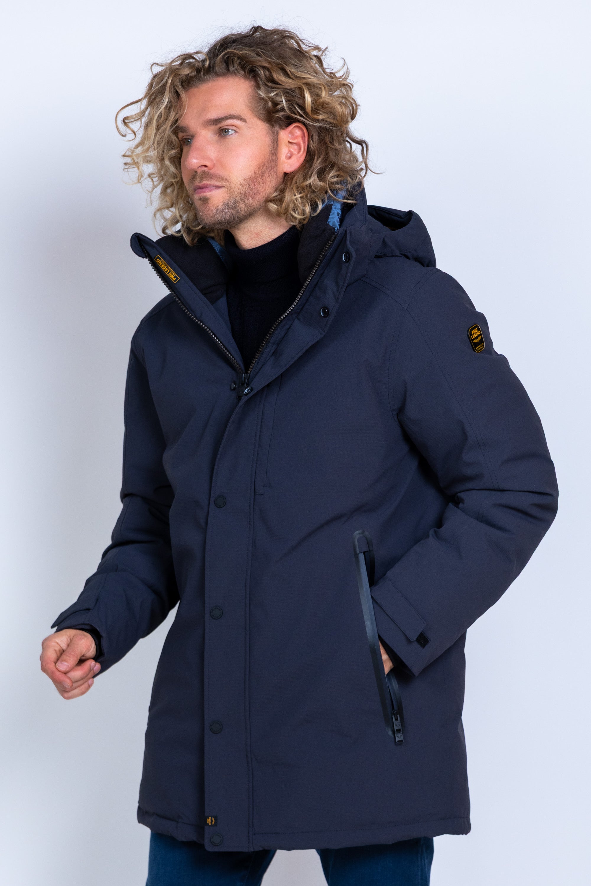 Parka met capuchon - Marine