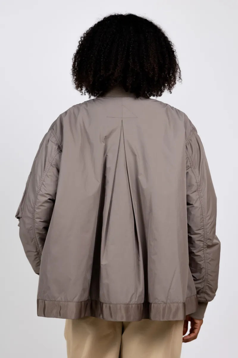 SEMICOUTURE SEMICOUTURE Y6WW03 Bomberjasje - Licht taupe