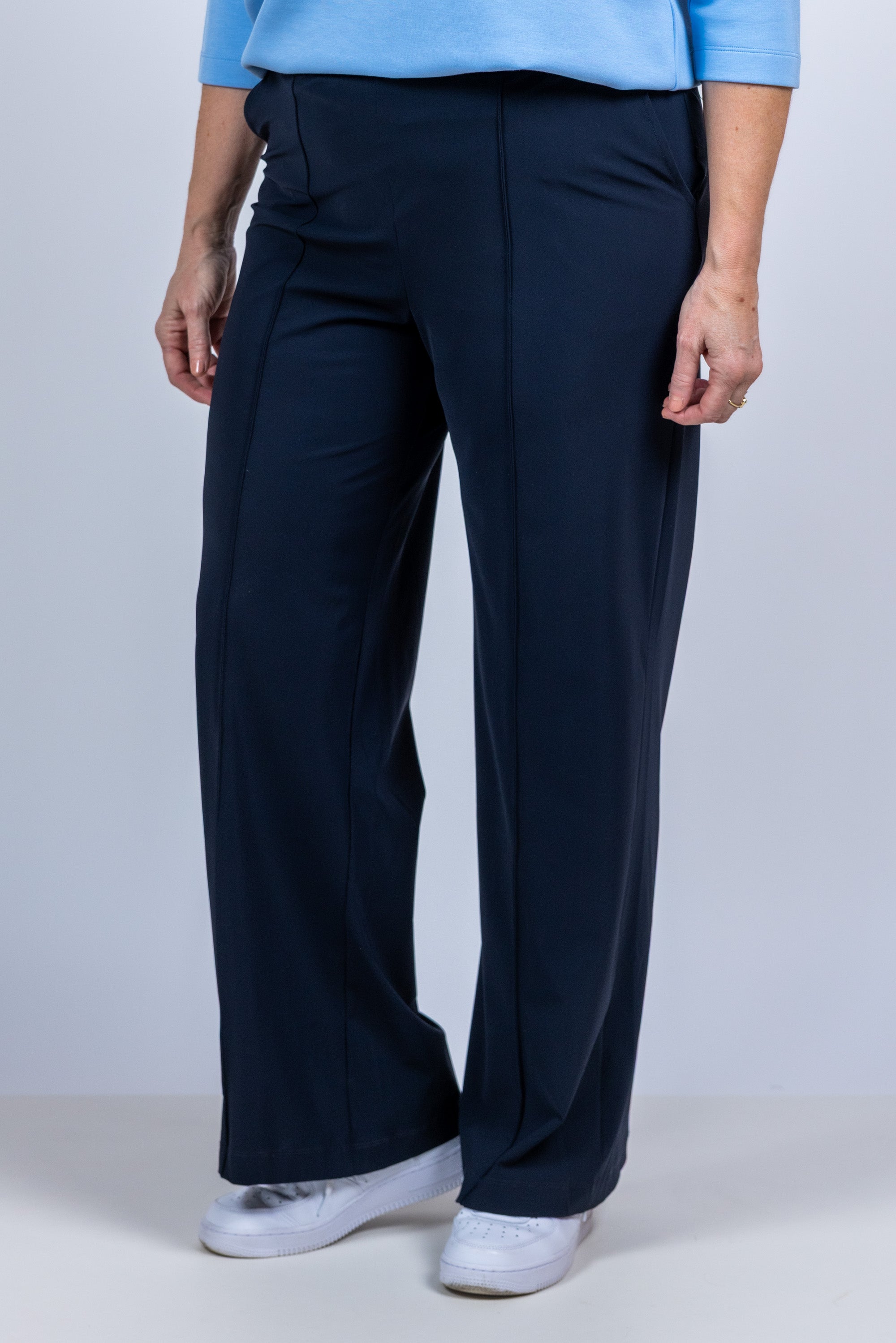 Wijde pantalon - Marine