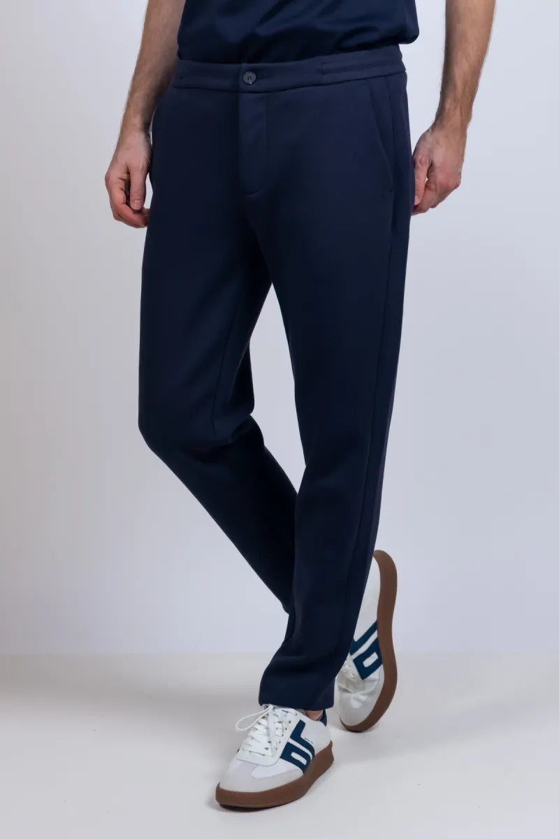 THOMAS MAINE THOMAS MAINE 6110TM015 Broek met stretch - Marine