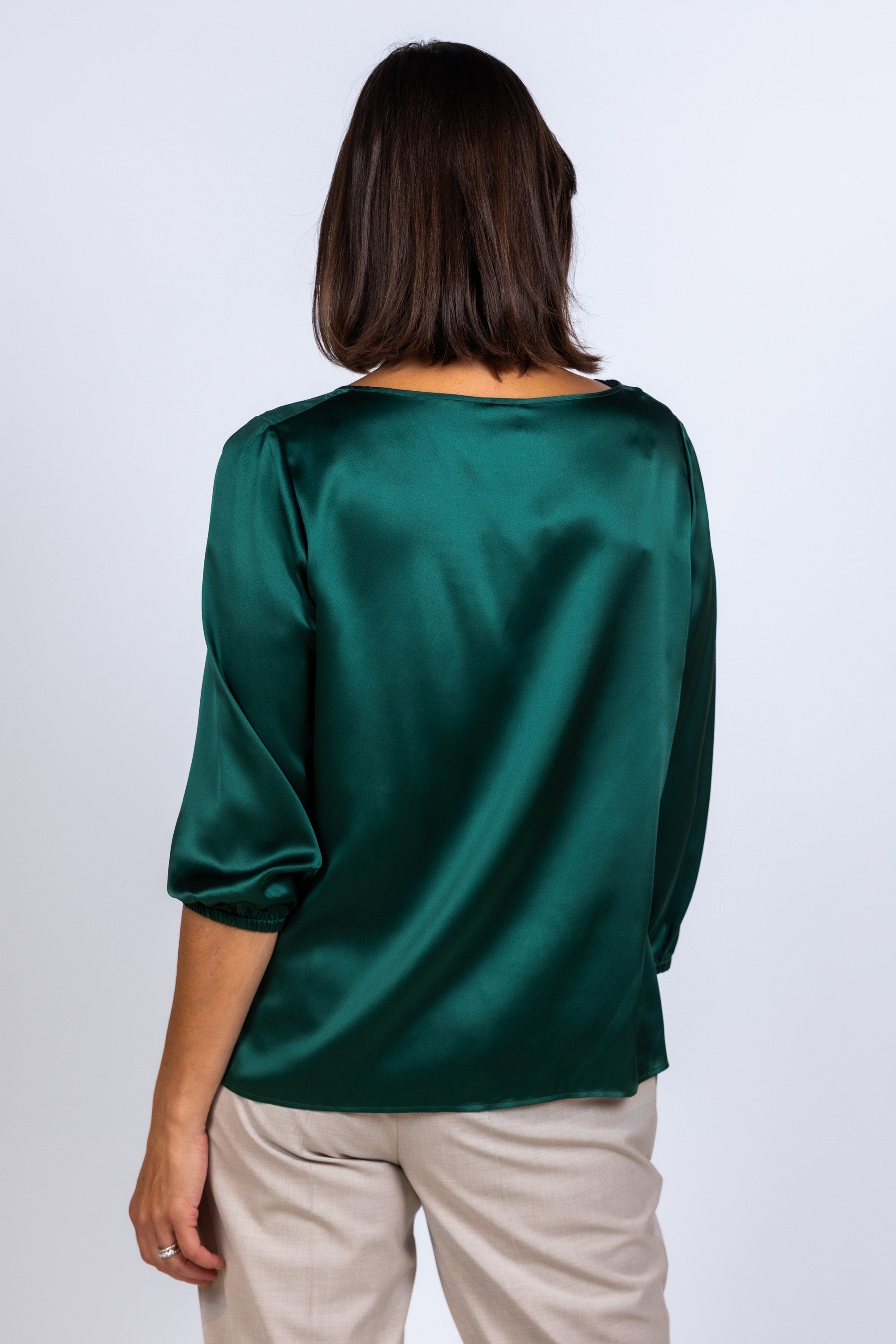 Blouse - Flessegroen