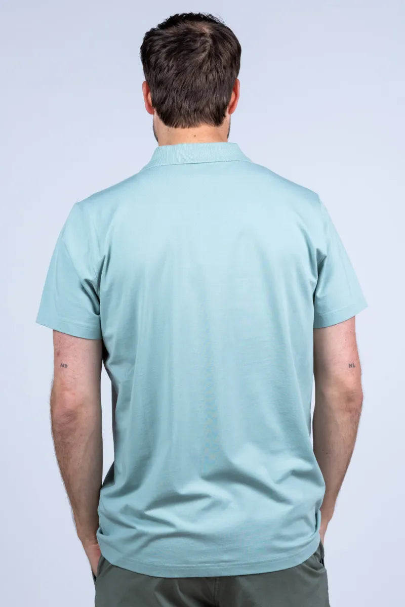 BUTCHER OF BLUE BUTCHER OF BLUE M2613030 Polo met kraag - Appelgroen