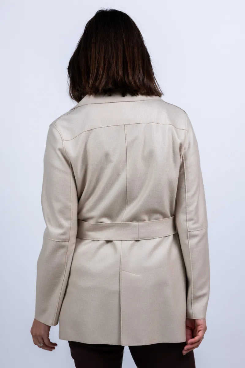 CINZIA ROCCA CINZIA ROCCA 4r70-000 56d4 CINZIA ROCCA 4r70-000 56d4 Jasje met ceintuur - Beige