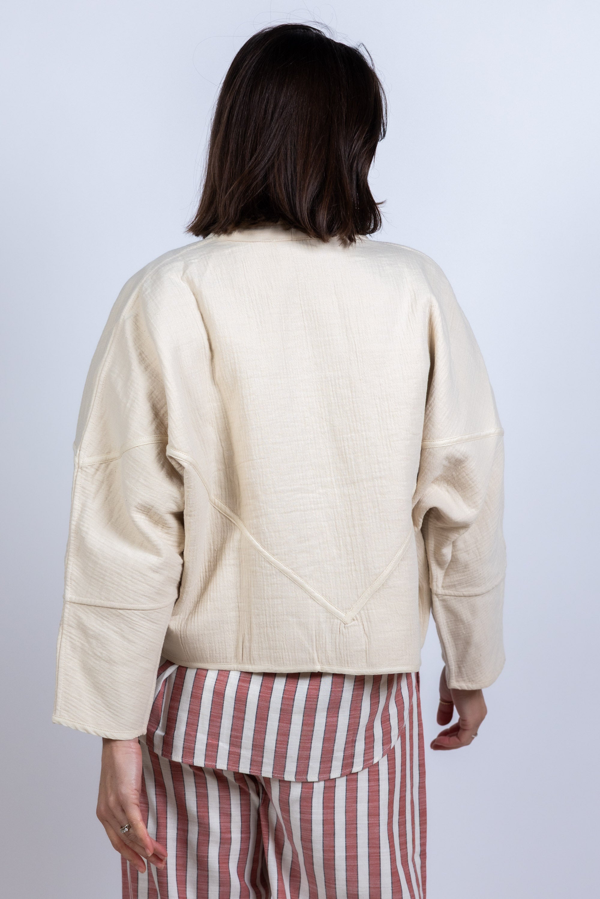 Jasje met structuur - Beige