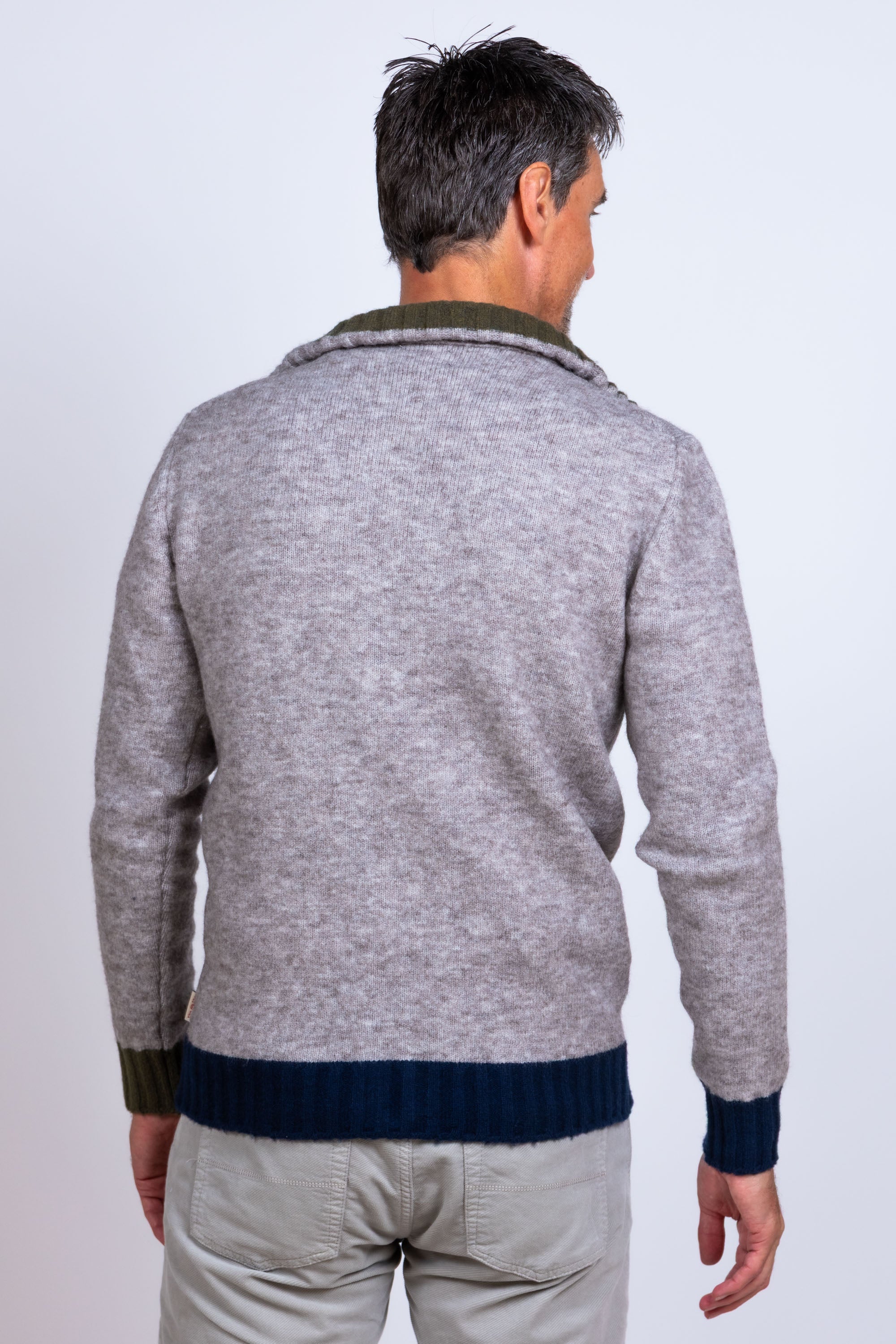 Vest met rits - Lichtgrijs