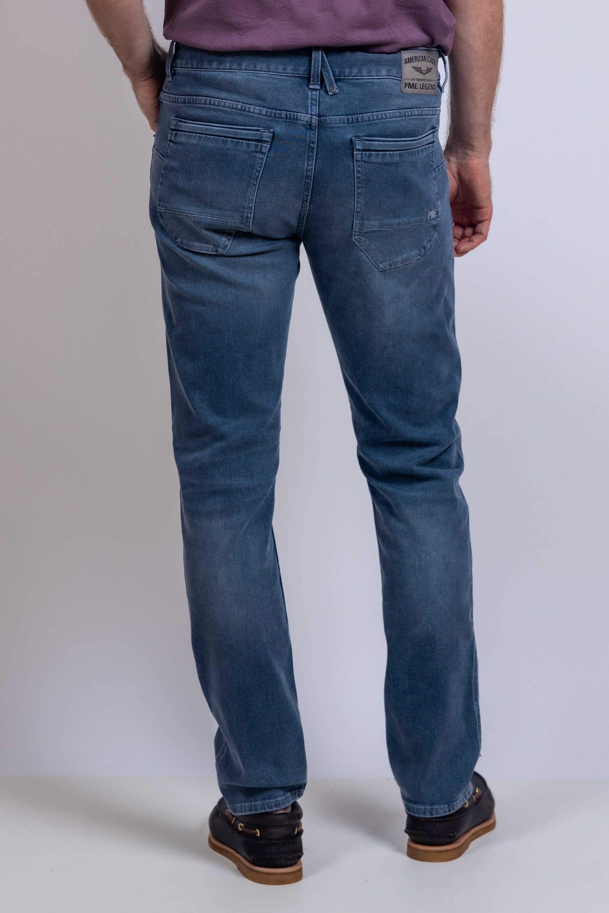 Jeans - Blauw/grijs