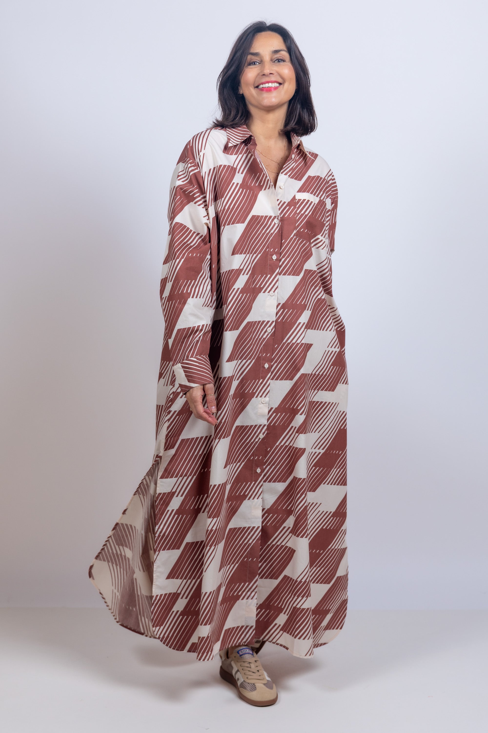 Jurk met ceintuur - Vicunia