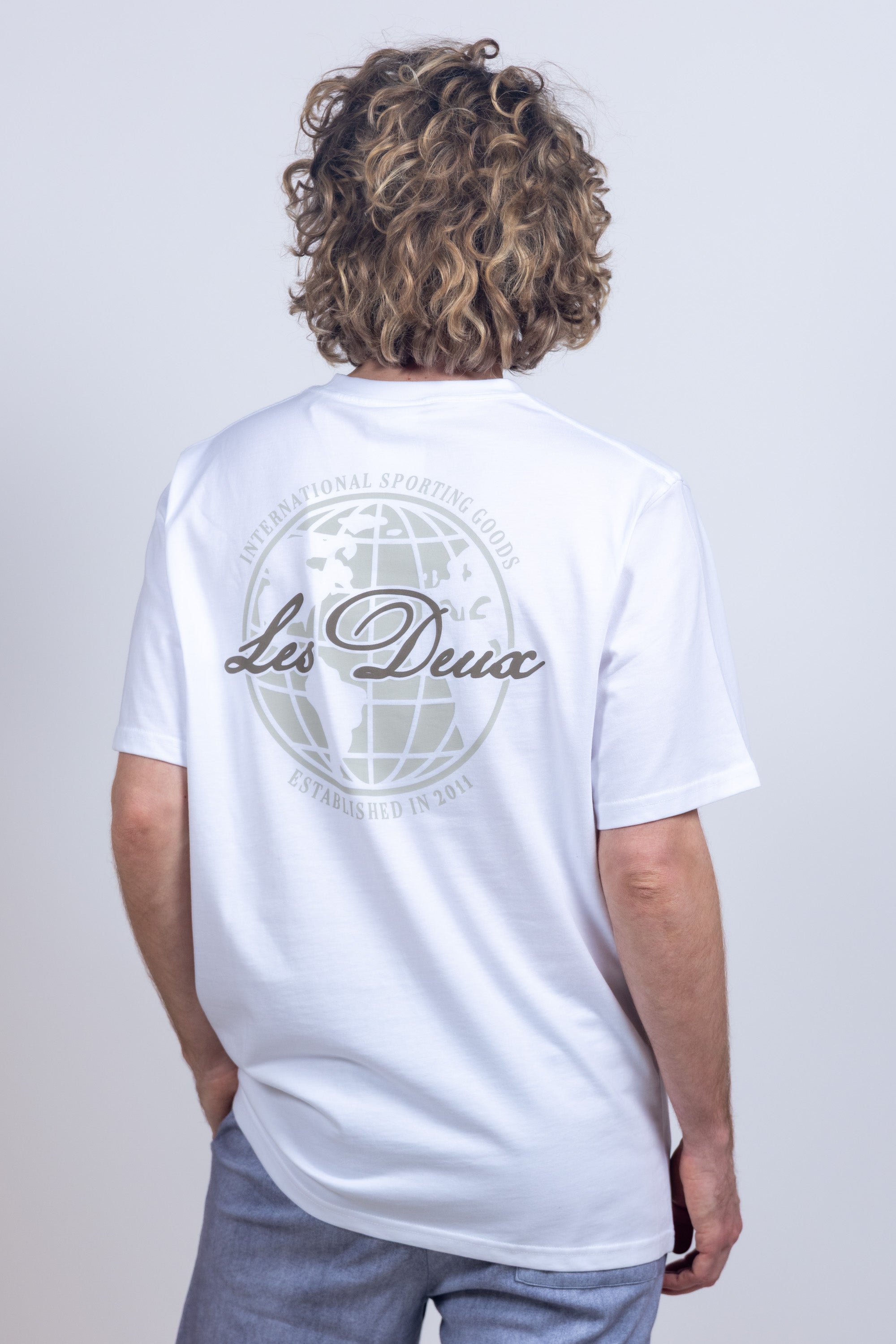 T-shirt met print - Wit