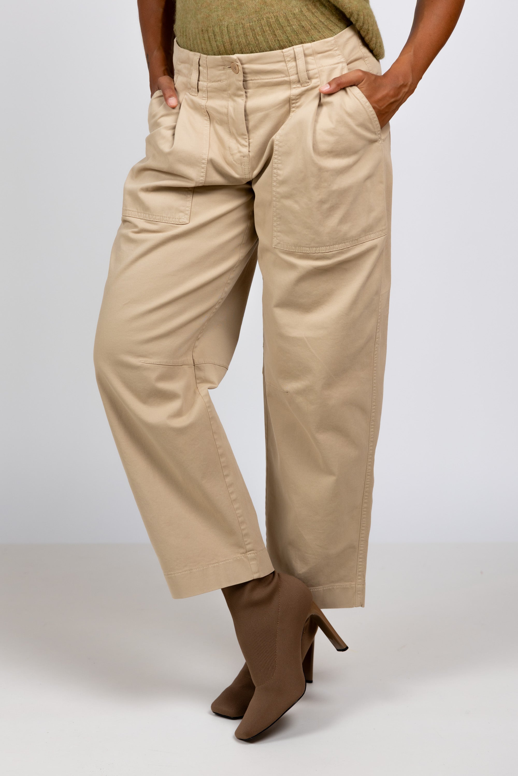 Broek met zakken - Zand