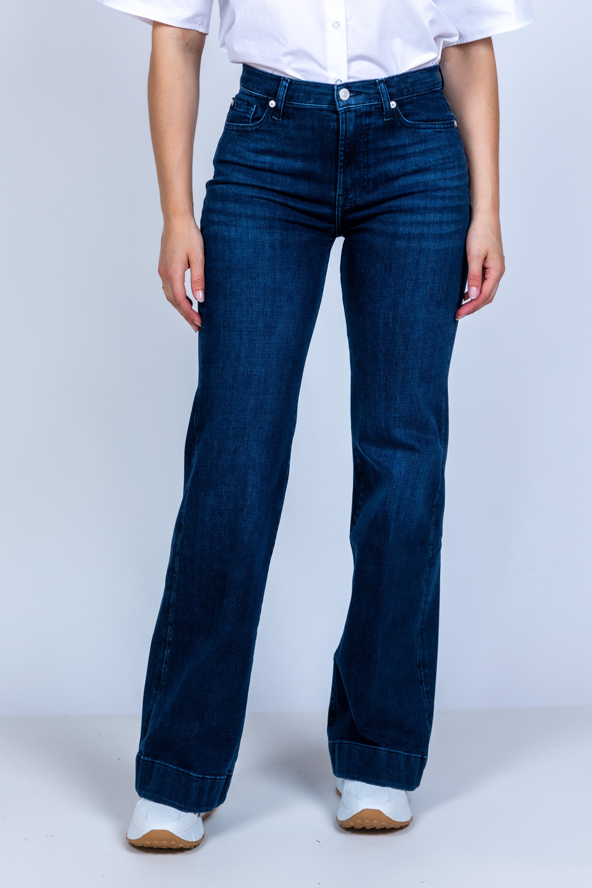 Jeans met wijde pijpen - Jeans