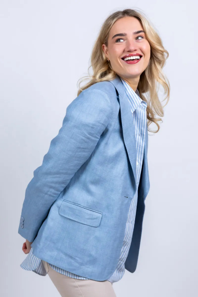 WEEKEND BY MAX MARA WEEKEND BY MAX MARA NALUT WEEKEND BY MAX MARA NALUT Blazer met knoop - Bleu