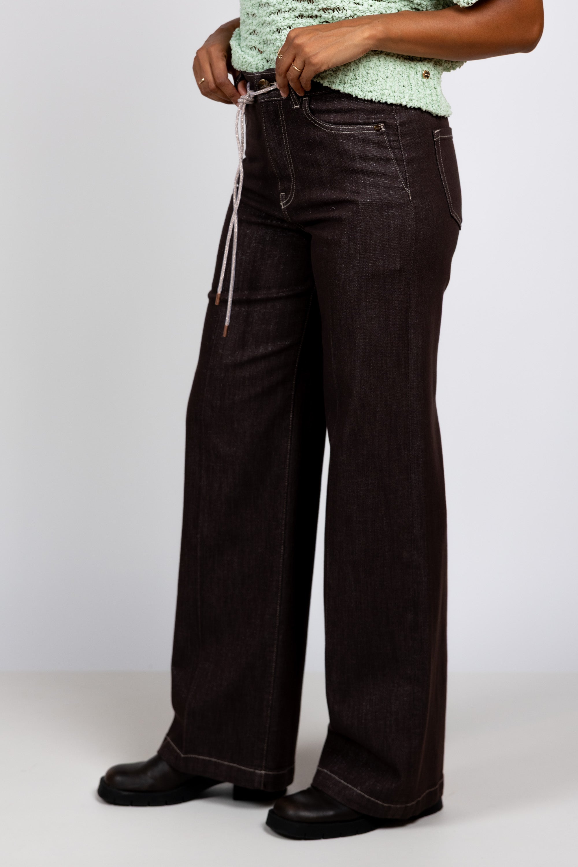 Bruine jeans - Bruin