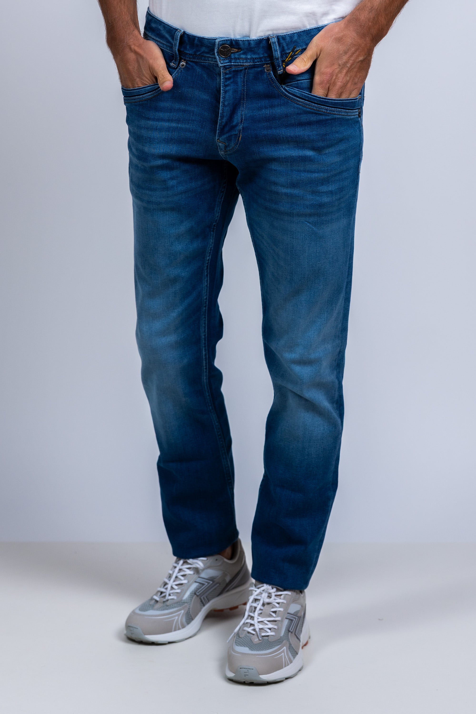 Jeans met wassing - Inkt