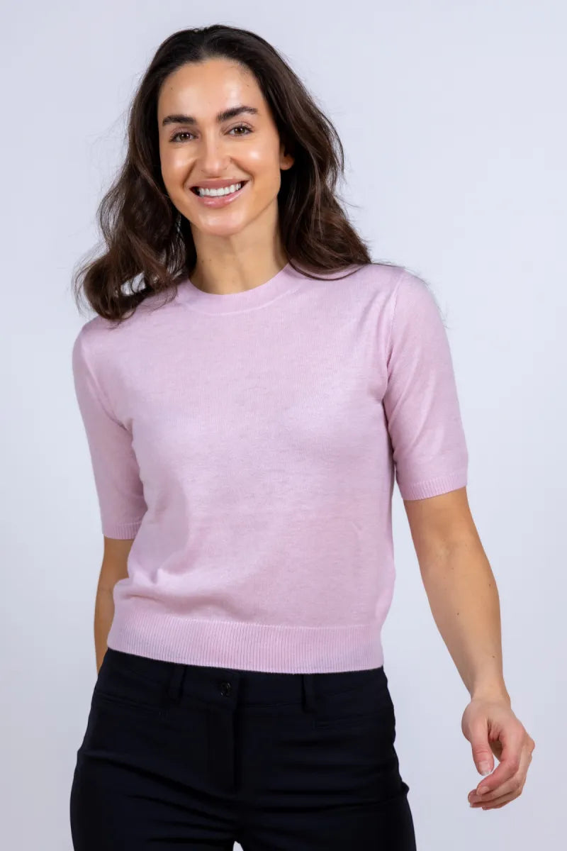 WEEKEND BY MAX MARA WEEKEND BY MAX MARA MAREA Trui met korte mouwen - Roze