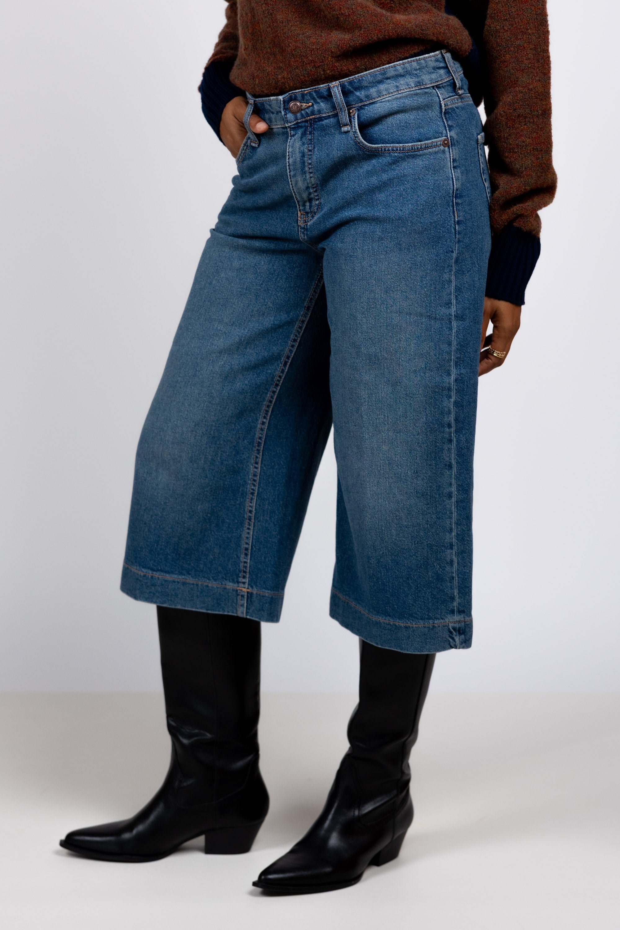 Culotte jeans - Licht jeans
