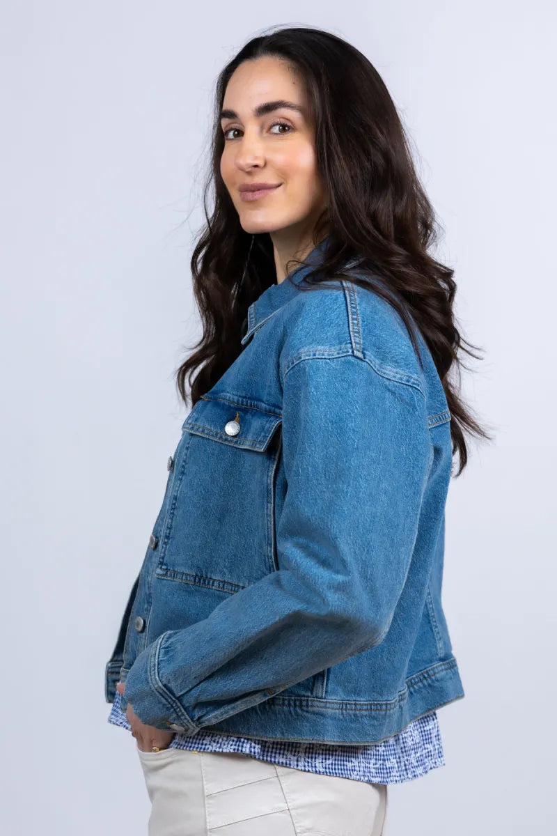 CPH MUSE CPH MUSE 207363 anouk Spijkerjasje - Licht jeans
