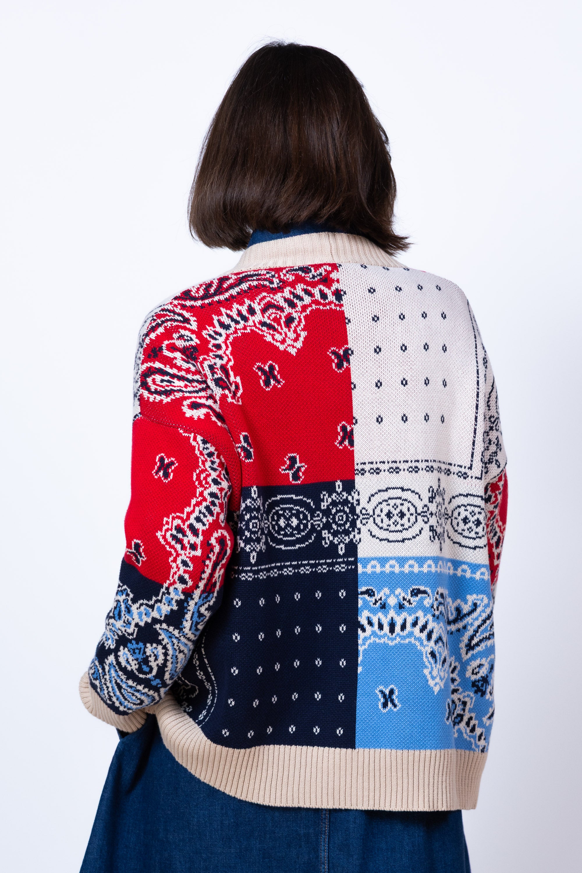 Vest met knopen - Beige