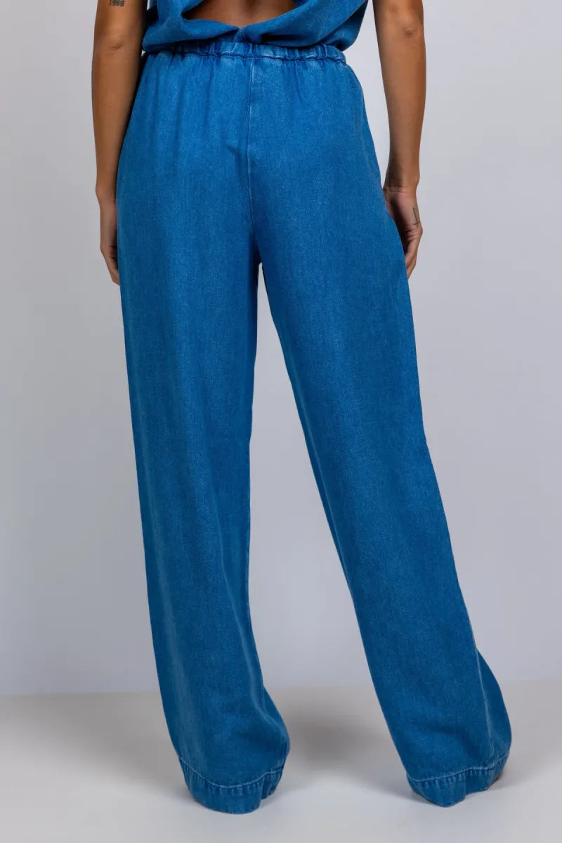 STUDIO CLIQUE STUDIO CLIQUE CLIO Wijde broek met koord - Jeans