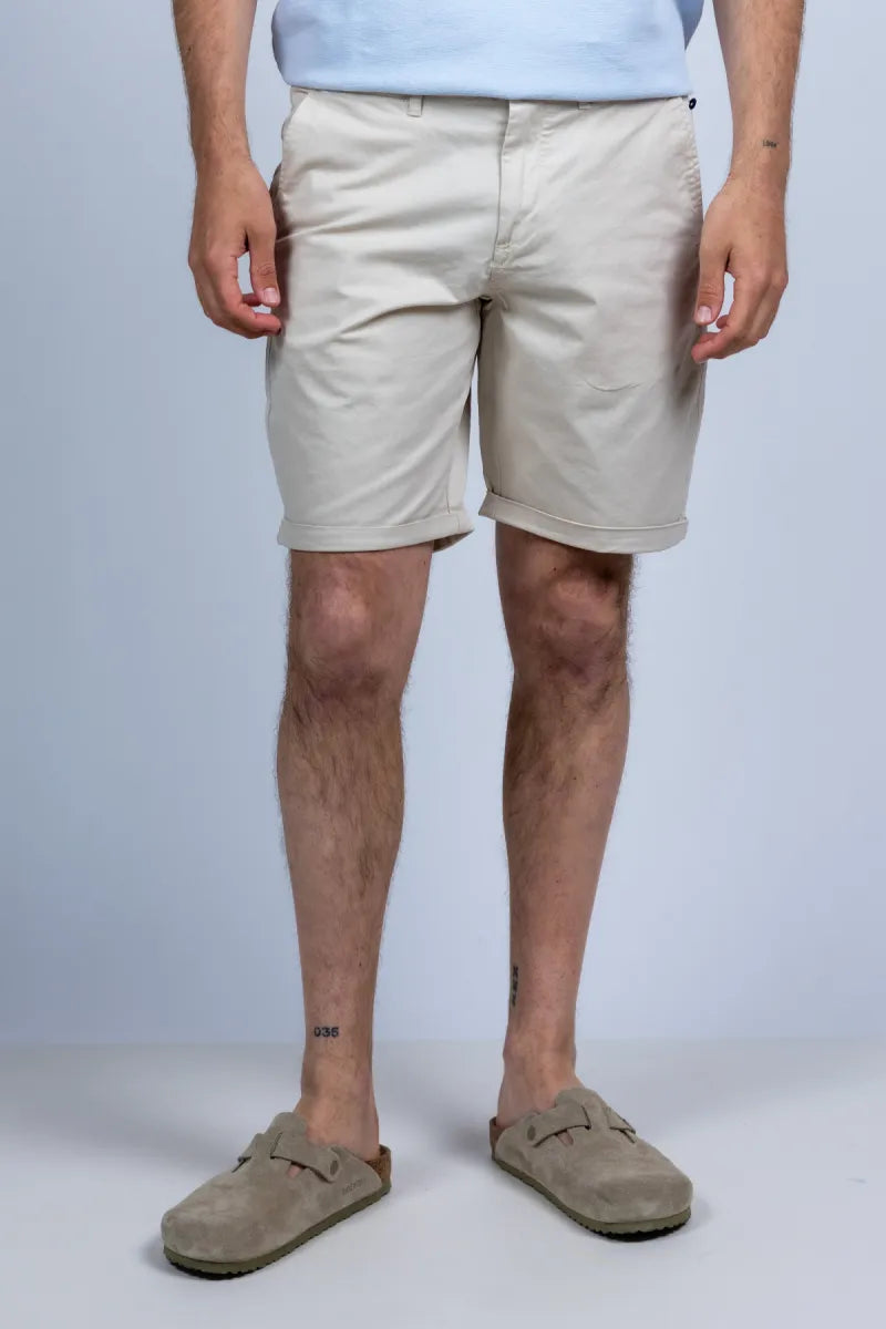 NEW ZEALAND AUCKLAND NEW ZEALAND AUCKLAND 26CN620 NEW ZEALAND AUCKLAND 26CN620 Korte broek met omslag - Beige