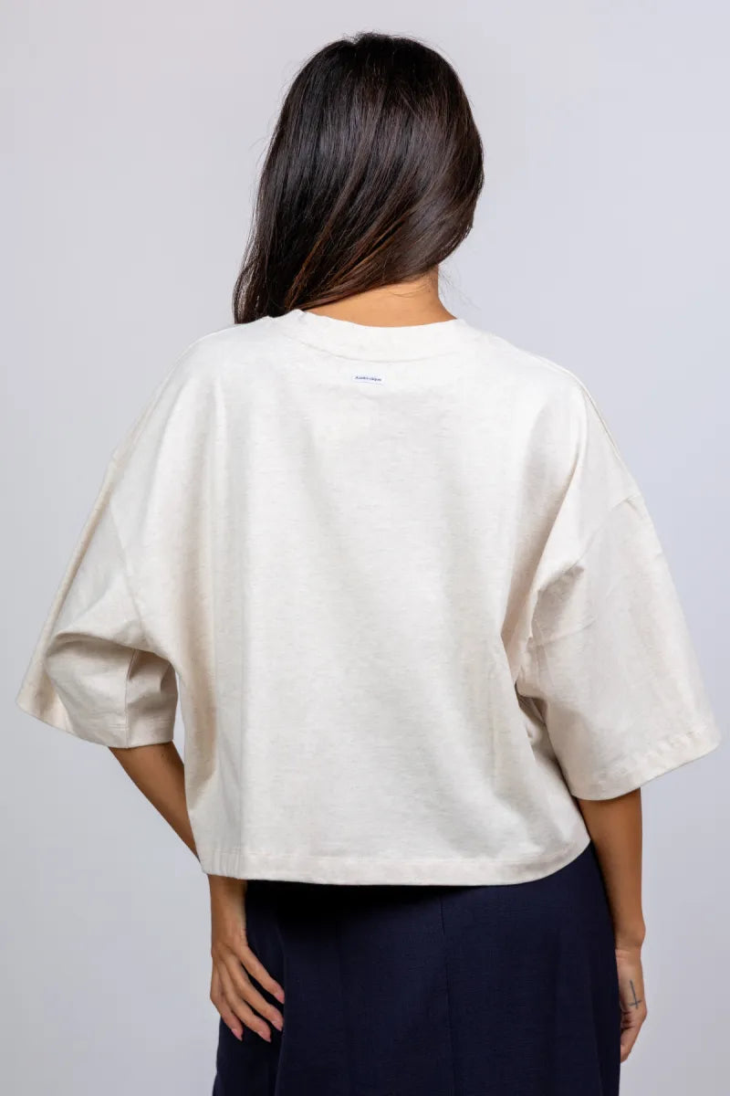 STUDIO CLIQUE STUDIO CLIQUE AMY T-shirt met korte mouwen - Beige