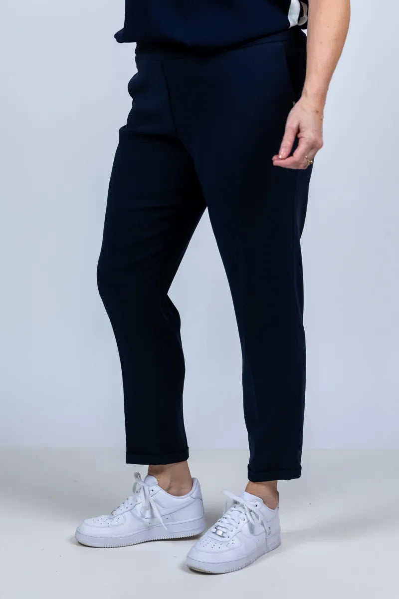 XANDRES XANDRES Philo Broek met zakken - Marine